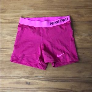 Nike Pro Spandex Shorts